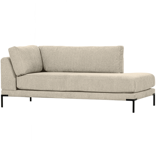 vtwonen lounge element rechts Couple - Polyester - Zand - 89x100x200 - vtwonen shop