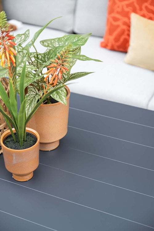 Garden Impressions Camilo lounge dining set 6-delig rechts - donker grijs