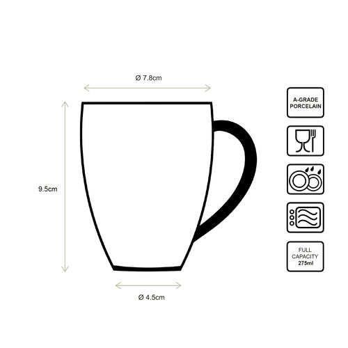 vtwonen - woonaccessoires - wit - set van 6
