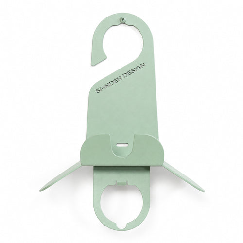 Spinder Design Hosé Kabel- en Tuinslanghouder – Wandhouder voor Tuinslang, Verlengsnoer en EV-Laadkabel – Dusty Green