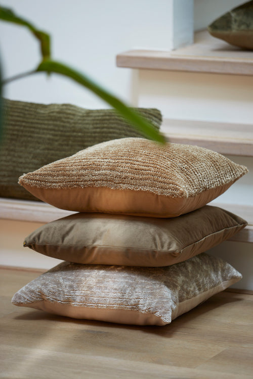 Light & Living - Kussen ROBY - 45x45cm - Bruin - vtwonen shop