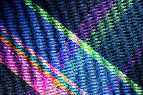 ESTAhome fotobehang ruiten blauw, roze, groen en paars - 400 x 279 cm - 156517