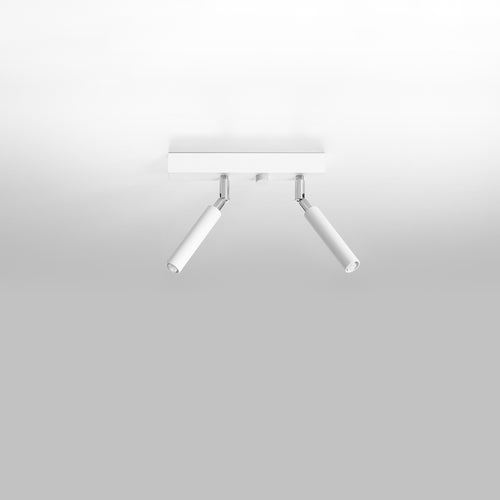 Sollux Lighting Plafondlamp EYETECH 2 wit - 25x3x20cm