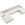 Cosmopolitan Design Panoramische bank Bali 7-zits, structurele stof, groente - 185x383x75cm