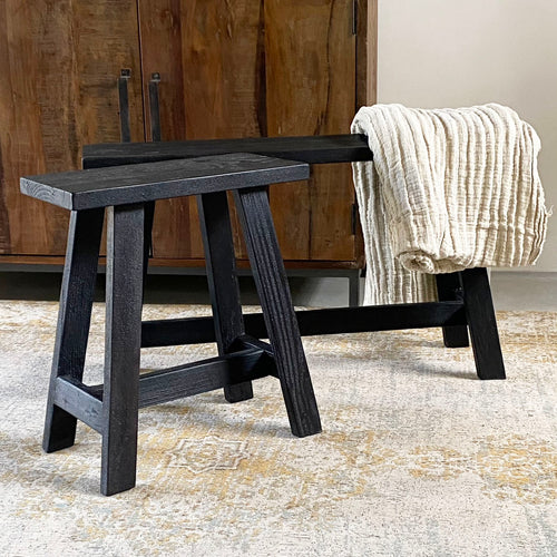 Raw Materials bankje - zwart