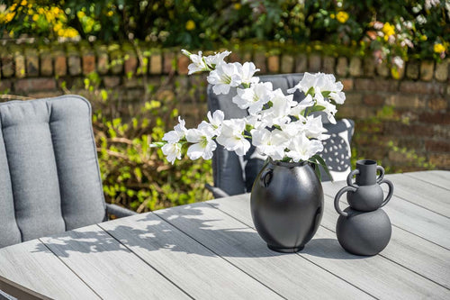 Venice dining fauteuil - carbon black - rope dark grey - mystic grey - vtwonen shop