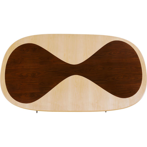 Kare Design Eettafel Petal 150x90cm zwart