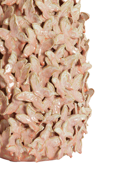 Light & Living vaas MARIPOSA - Ø17x26cm - roze - vtwonen shop