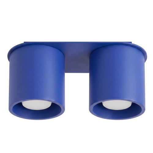 Sollux Lighting Plafondlamp ORBIS 2 ultramarijn - 26x10x12cm