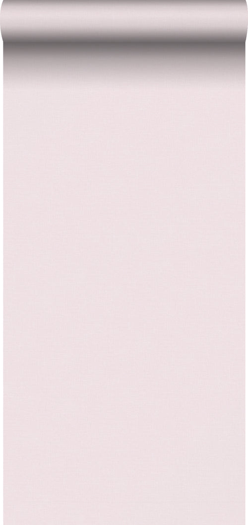 Sanders & Sanders behang linnenstructuur roze - 53 cm x 10 m - 640586