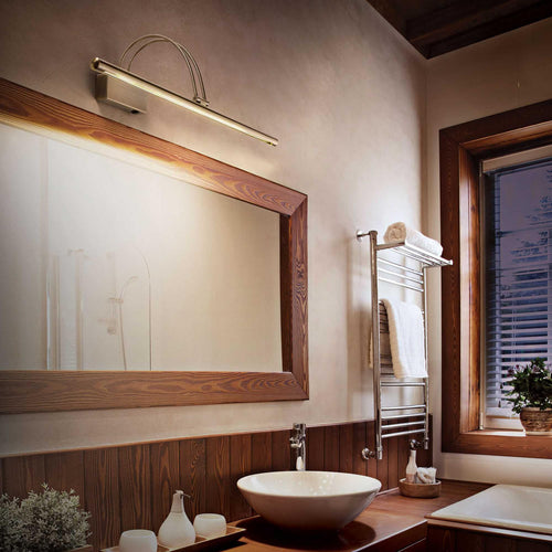 Ideal Lux Bow - Grote LED wandlamp in satijn goud
