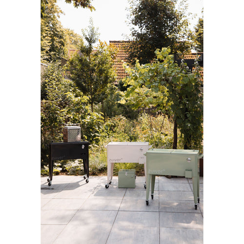 Zuiver Cooler Be Cool Koelbox/ Koelwagen Tuin Crème - Wit - vtwonen shop