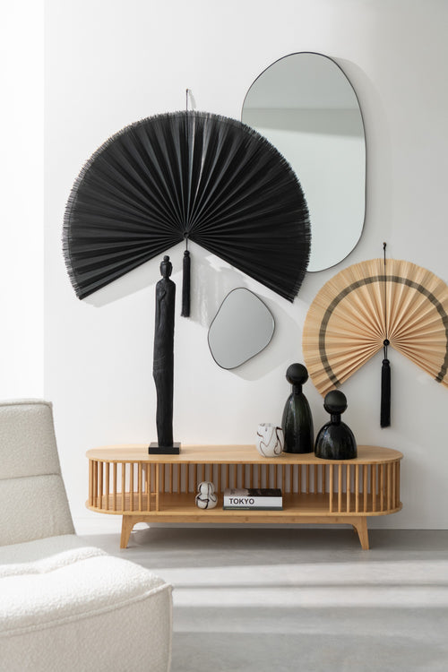 J-Line vaas Fles + Dop Adria - glas - donkergroen - large - 43 cm hoog - vtwonen shop