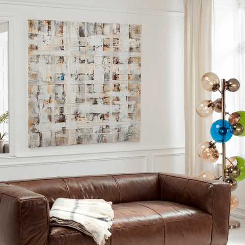 Kare Design Schilderij Treccia 120x120cm