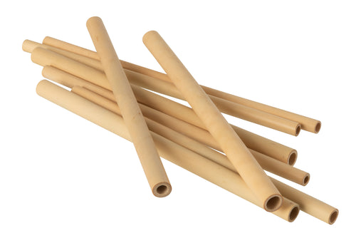 J-Line rietje - bamboe - naturel - 4 dozen van 8 stuks