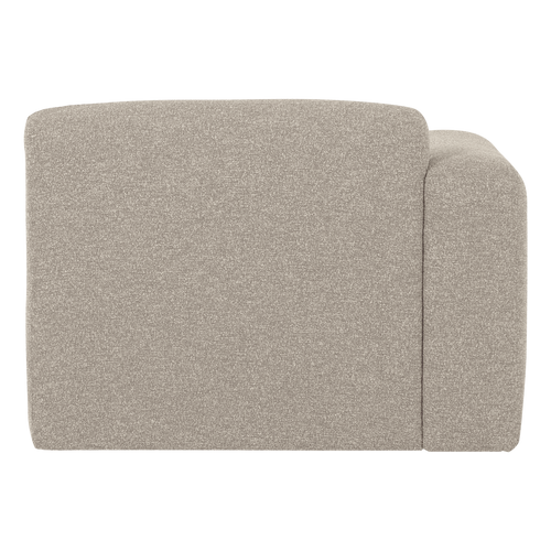 WOOOD 1-zits bank arm links Mojo Base - Bouclé - Beige - 74x105x97