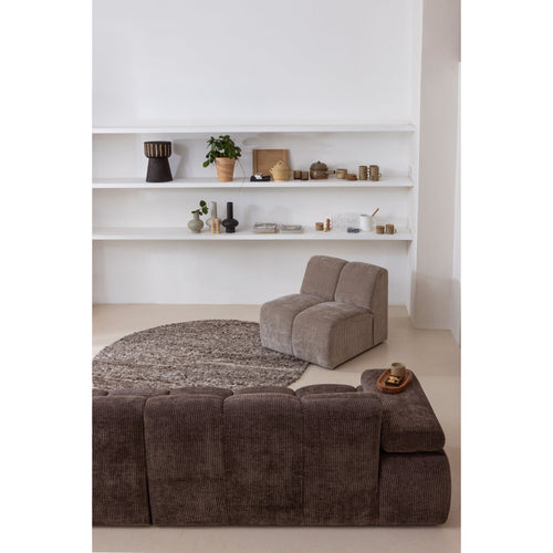 WOOOD serveerplank ovaal Yuki - Acacia Hout - Naturel - Set van 2