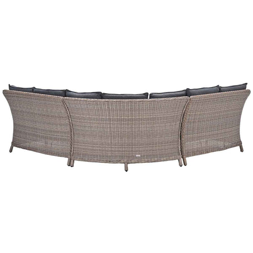 Garden Impressions hoek lounge diningset Nova vintage willow 3-delig - vtwonen shop