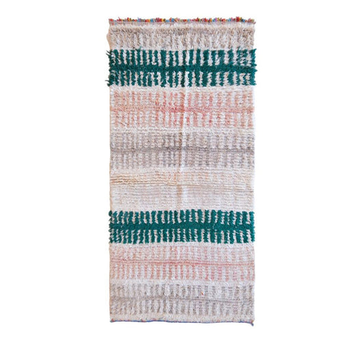 AFK Living vloerkleed Berber - handgemaakt - Wol - 87 x 176 cm