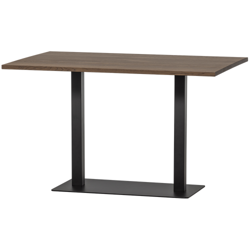 WOOOD eettafel recht vingerlas Tablo - Eiken - Cashmere Brown - 120x80