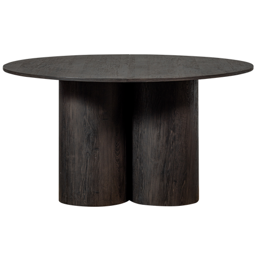 WOOOD eettafel Oona - MDF - Donkerbruin - 75x140x140 - vtwonen shop