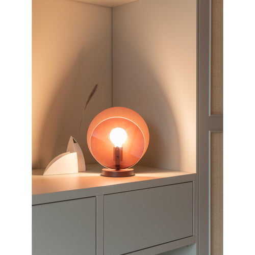 it's about RoMi tafellamp Toledo - bruin - 22x30x32.5cm - vtwonen shop