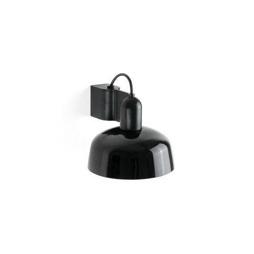 Faro Tatawin Zwarte koepel wandlamp