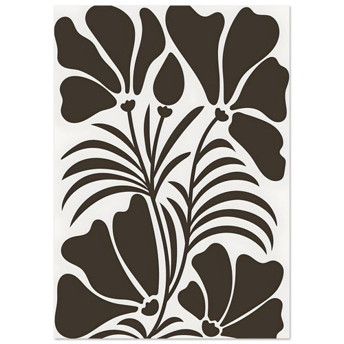Artfulprints  Matisse – Botanical shapes   poster A4 21x29.7 cm