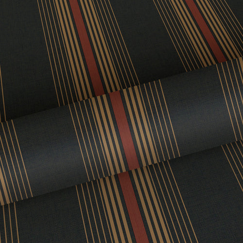 Sanders & Sanders behang strepen vergrijsd olijfgroen - 53 cm x 10 m - 640542