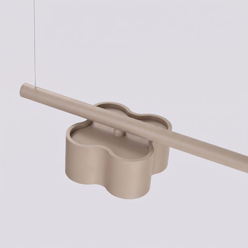 Sollux Lighting Kroonluchter OVIO 4 taupe Gx53 - 122x12x208cm