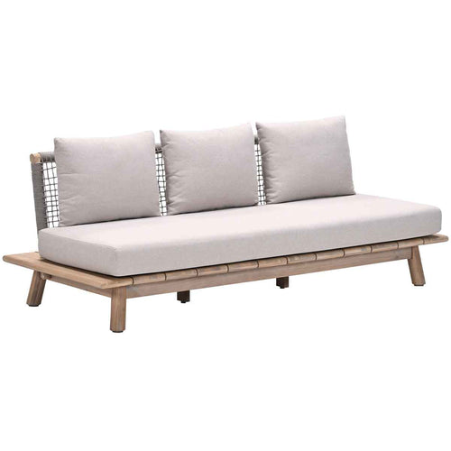 Garden Impressions loungebank San Namut grey sand - 3-zits - vtwonen shop
