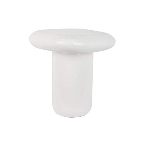 Leitmotiv bijzettafel Roca High - wit - 40x40x45cm
