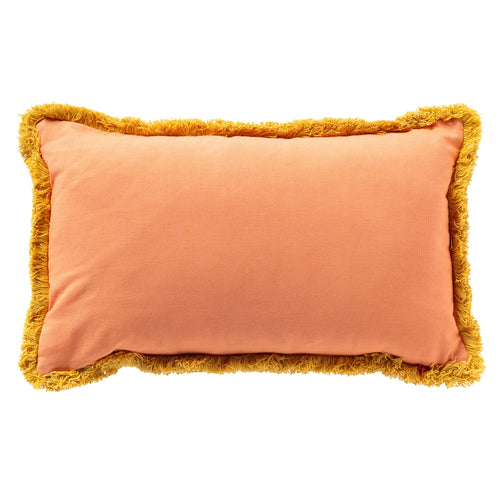 CIAO - kussenhoes 30x50 cm - gestreept - 100% katoen - Melon - roze, oranje