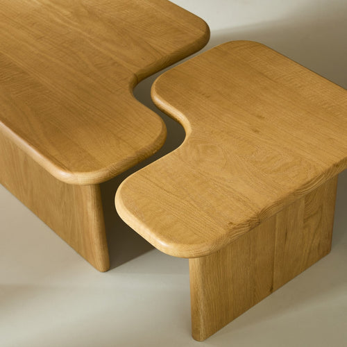 Signature - METROPOLIS Salontafels - Hout - 35x96/45x55 cm
