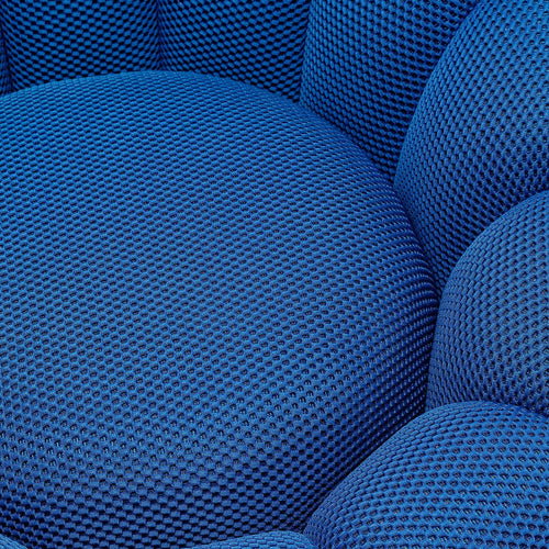 Kare Design Draaifauteuil Peppo Bloom blauw - vtwonen shop