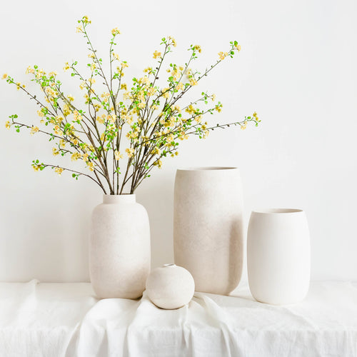 S|P Collection - Vaas 24xH42cm wit Bullet - vtwonen shop