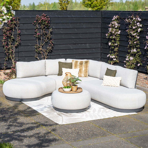 Garden Impressions Loungebank San Jose 3-delig links - valley sand