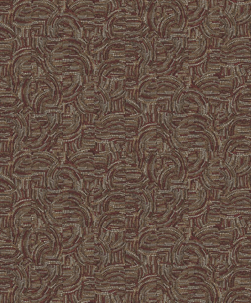 Masureel behang grafisch motief bruin - 53 cm x 10.05 m - 630029 - vtwonen shop