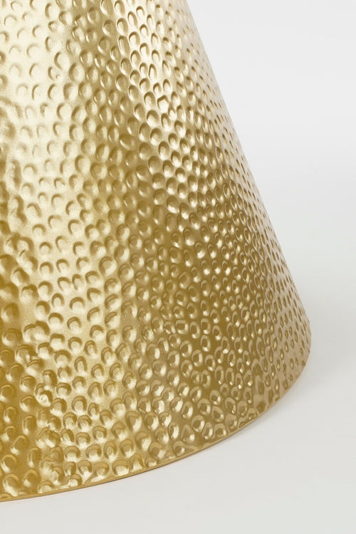 Mica Decorations Kerstboomrok - L50 x B30 x H26 cm - Metaal - Goud