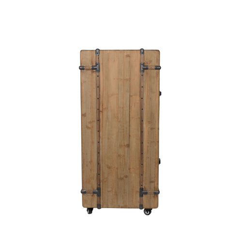 Dutchbone Lico Wijnkast/ Drankkast Hout - Bruin