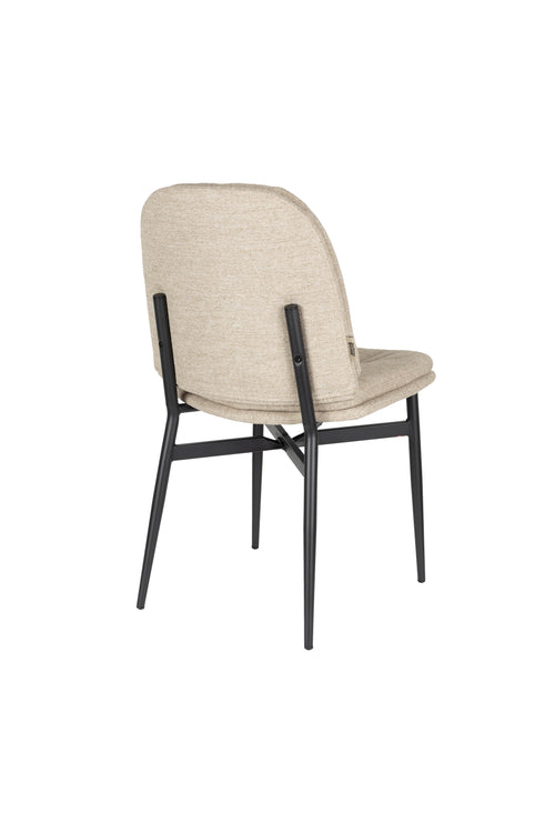 Dutchbone Jade Eetkamerstoelen Beige - Set van 2 - vtwonen shop