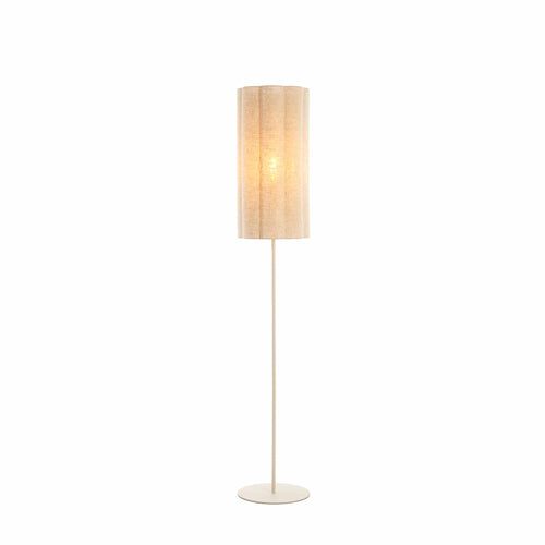 vtwonen vloerlamp FRINGE - naturel - Ø30cm - vtwonen shop