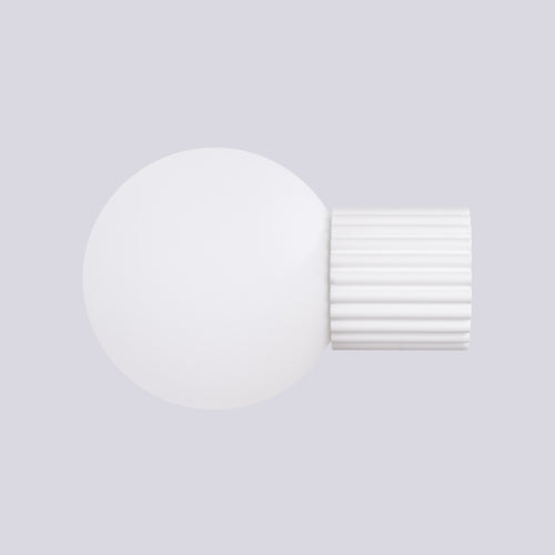 Sollux Lighting Wandlamp HALO wit IP44 - 12x17x12cm