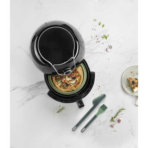 Lékué Airfryer Set+bakvorm+keukentang+bakkwast
