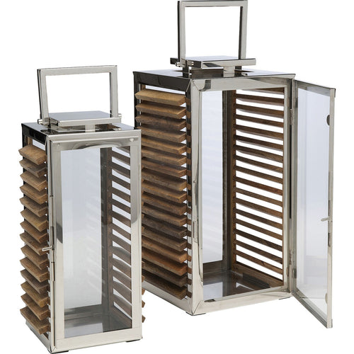 Kare Design Lantaarn Lamella (2/set) - vtwonen shop