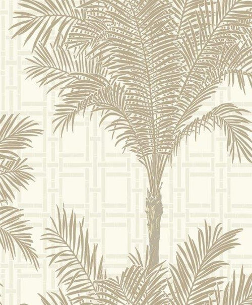 Borastapeter behang jungle-motief beige - 53 cm x 10.05 m - 660882 - vtwonen shop