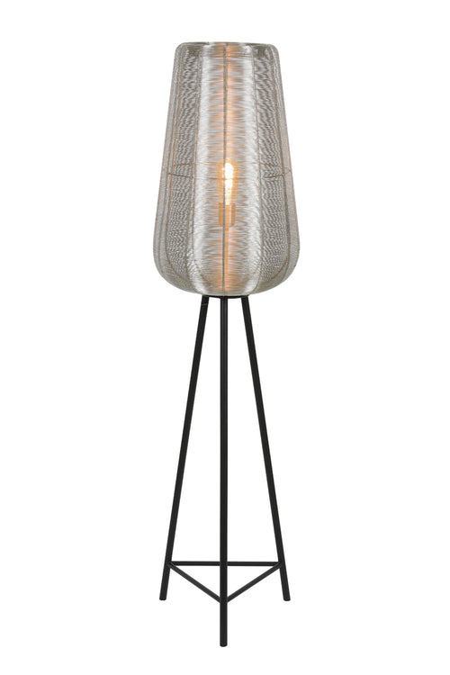 Light & Living vloerlamp ADETA - Ø37x147cm - zilver - vtwonen shop