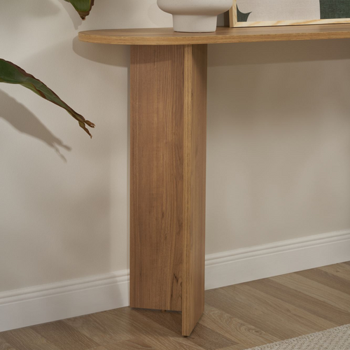 Calicosy - SIRA Design haltafel - Zwart hout - 35x150x75 cm