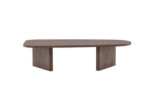 Rebellenclub Salontafel Norrtalje - 130 x 65 cm - Mokka