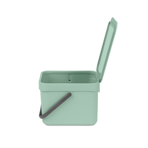 Brabantia Afvalemmer Sort & Go - 6L - jade green - vtwonen shop
